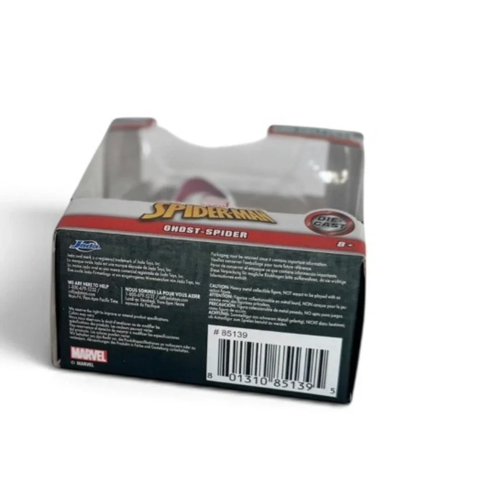 Jada Marvel Spider-Man MetalFigs Ghost-Spider Die-Cast Figure 85139 New Sealed